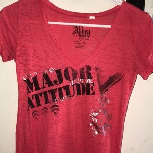 Abbey Dawn fitted tee shirt